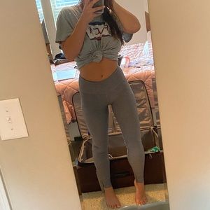 Grey/Silver Lululemon Leggings